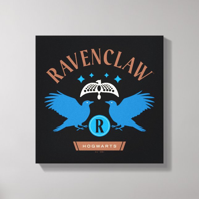 Impressão Em Tela Gráfico de Diadem de Águia Dupla da RAVENCLAW™ Hou (Frente)