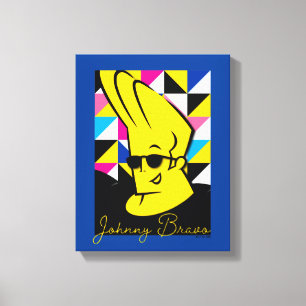 Impressão Em Tela Gráfico de Pop de Arte Johnny Bravo