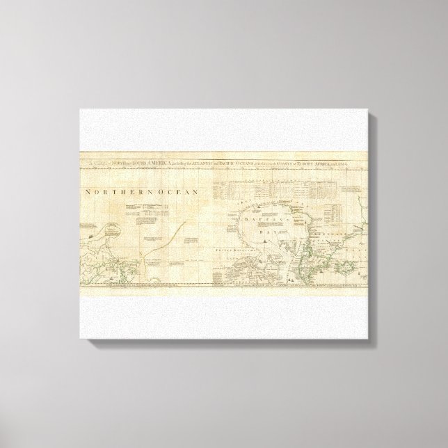 Impressão Em Tela Gráfico que contém parte do Mar de Imagem (Frente)