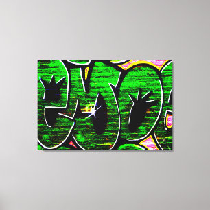 Impressão Em Tela Grafite 18 36x24 (90x60cm) waccn