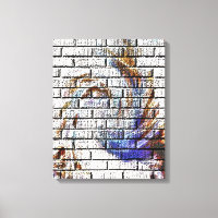 GRAFITE EM UMA PAREDE BRICK
