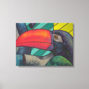 Impressão Em Tela Grafite táctil colorido