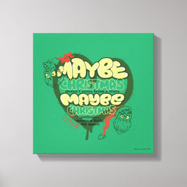 Impressão Em Tela Gralha | Citação de Natal (Frente)