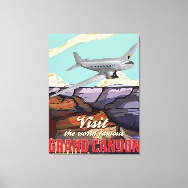 Impressão Em Tela Grand Canyon (Frente)