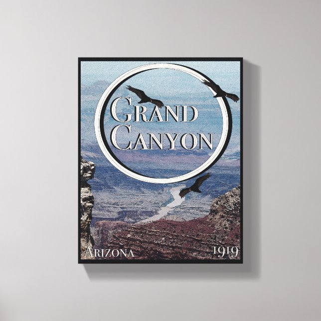 Impressão Em Tela Grand Canyon Poster (Frente)