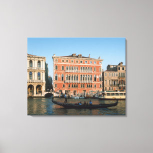 Impressão Em Tela Grande Canal, Veneza, Veneto, Itália
