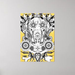 Impressão Em Tela Grande Dane Extremo