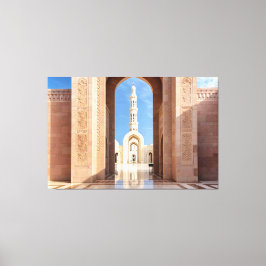 Impressão Em Tela Grande Mesquita do Sultão Qaboos