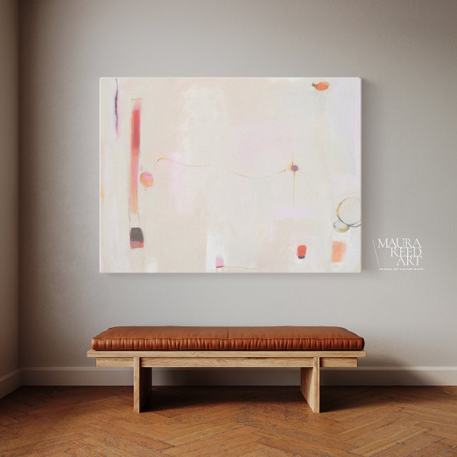 Impressão Em Tela Grande pintura por Abstrato de Maura Reed (Criador carregado)