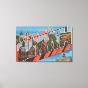 Impressão Em Tela Grandes cenas da letra - parque nacional de