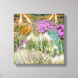 Impressão Em Tela Grãos e flores de primavera ecologicamente compatí