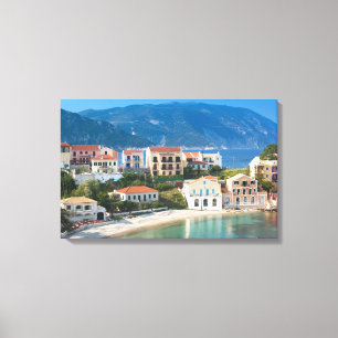 Impressão Em Tela GRÉCIA, Ilhas Jônicas, KEFALONIA, Assos: 2