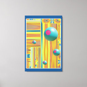 Impressão Em Tela Green New Deal - Ken Gage Surreal Art