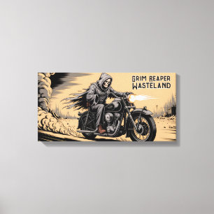 Impressão Em Tela Grim Reaper