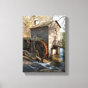 Impressão Em Tela Grist MIll Stone Mountain Georgia