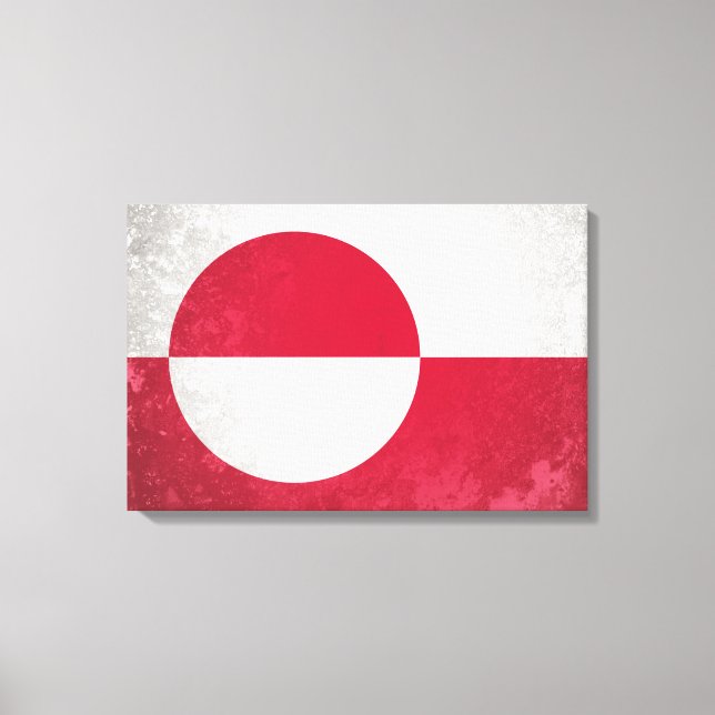 Impressão Em Tela Gronelândia (Frente)