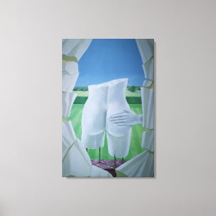 Impressão Em Tela Groping estátuas