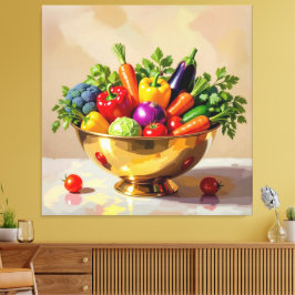 Impressão Em Tela „Grüne Kraft – Das Leben aus der Erde“