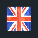 Impressão Em Tela Grunge Reino Unido Flag<br><div class="desc">Grunge United Kingdom Flag. Design está disponível em outros produtos.</div>