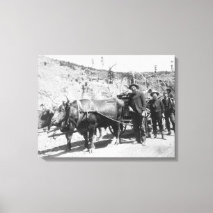Impressão Em Tela Grupo de fotografia Dourado dos Prospectors