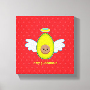 Impressão Em Tela Guacamole santamente