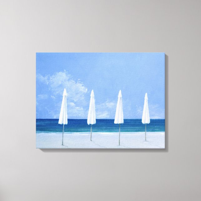 Impressão Em Tela Guardas-chuvas de praia 2005 (Frente)