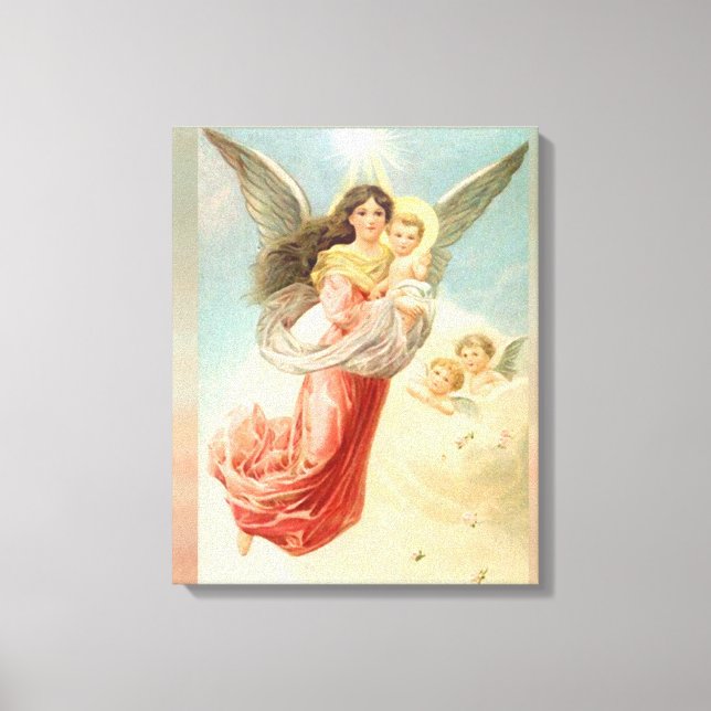 Impressão Em Tela Guardian Angel (Frente)