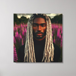 Impressão Em Tela Guardião dos Campos de Lavanda