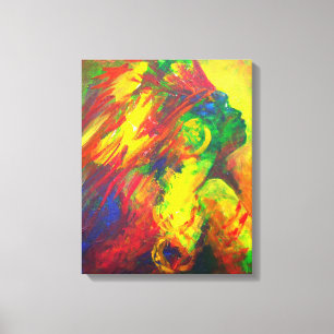 Impressão Em Tela Guatiguana, o Taino 2011