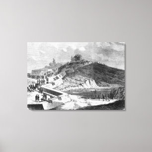 Impressão Em Tela Guerra dos ducados, fortifications dinamarqueses