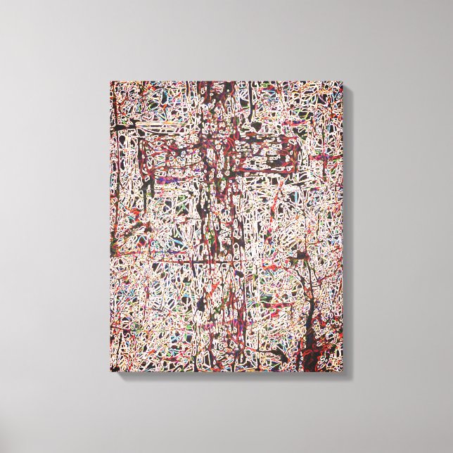 Impressão Em Tela Guerra e paz (Frente)