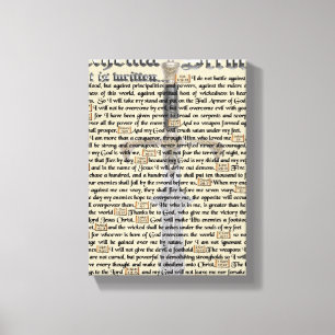 Impressão Em Tela Guerra espiritual