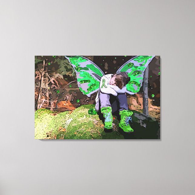 Impressão Em Tela Guerreiro Cansado de Lyme Descansando (Frente)