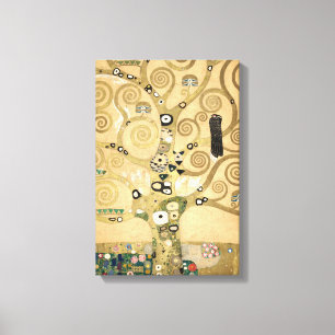 Impressão Em Tela Gustav Klimt - A árvore da vida, Stoclet Frieze