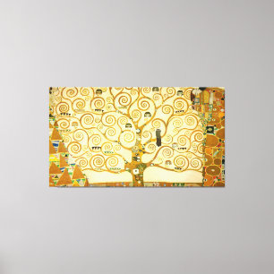 Impressão Em Tela Gustav Klimt - Árvore da Vida