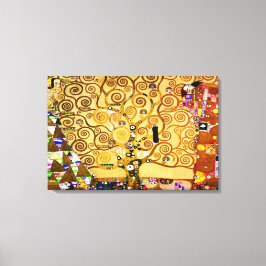 Impressão Em Tela Gustav Klimt Árvore da Vida: Art Nouveau Simbolist