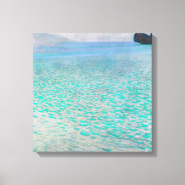 Impressão Em Tela Gustav Klimt - Attersee (Frente)
