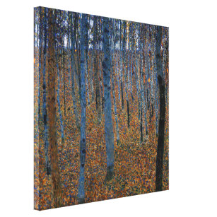 Impressão Em Tela Gustav Klimt - Beech Grove I