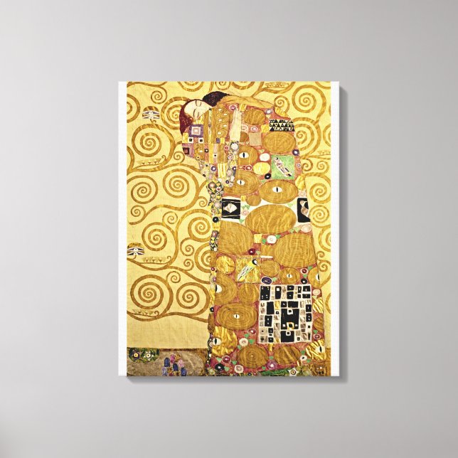 Impressão Em Tela Gustav Klimt - Fulfillment (Frente)