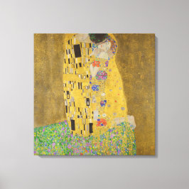 Impressão Em Tela Gustav Klimt O Beijo