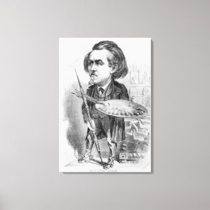 Impressão Em Tela Gustave Dore (1832-83), caricatura de Le Boulev