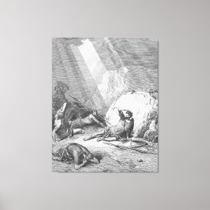 Impressão Em Tela Gustave Doré - Atos 9 A Conversão de Saulo
