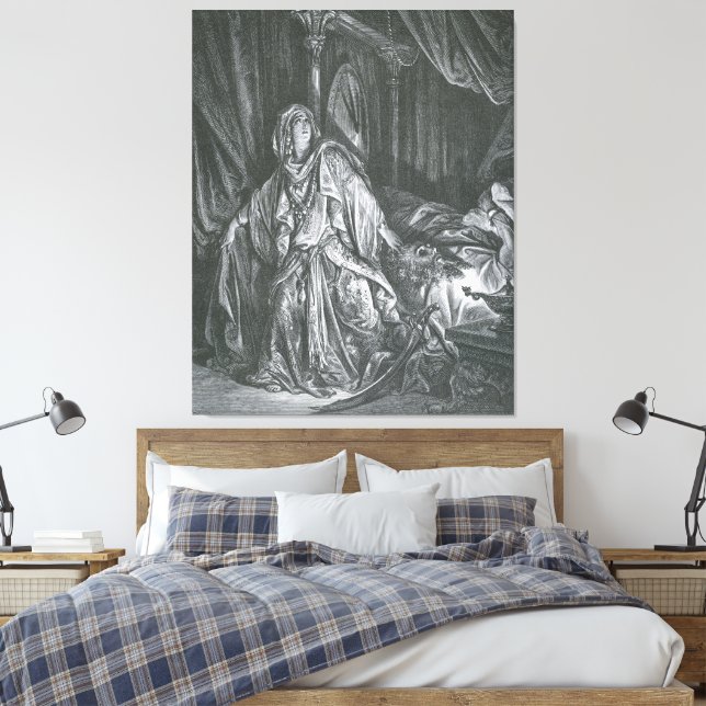 Impressão Em Tela Gustave Doré - Judith and Holofernes (Insitu(Quarto))