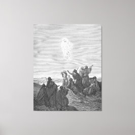 Impressão Em Tela Gustave Doré - Lucas 24B Jesus Ascende ao Céu