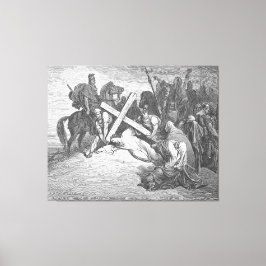 Impressão Em Tela Gustave Doré - Luke 23A Jesus Arrives at Calvary