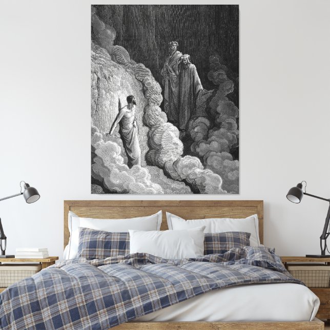 Impressão Em Tela Gustave Doré - Marco Lombardo (Insitu(Quarto))