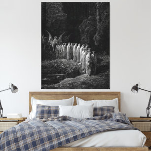Impressão Em Tela Gustave Doré - Os Vinte e Quatro Seniores