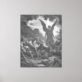 Impressão Em Tela Gustave Doré - Sennacherib's Army is Destroyed