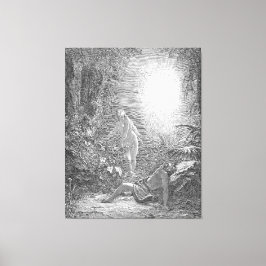 Impressão Em Tela Gustave Doré - The Creation of Eve