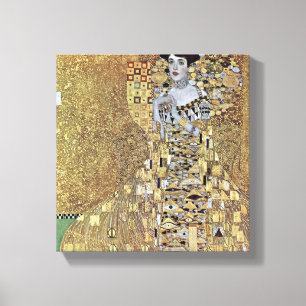 Impressão Em Tela Gustavo Klimt - retrato de Adele Bloch-Bauer